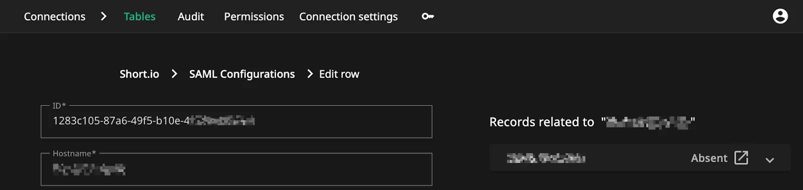 Showcases a few date entry fields on the left, which produce an intelligent "Related Items" list on the right