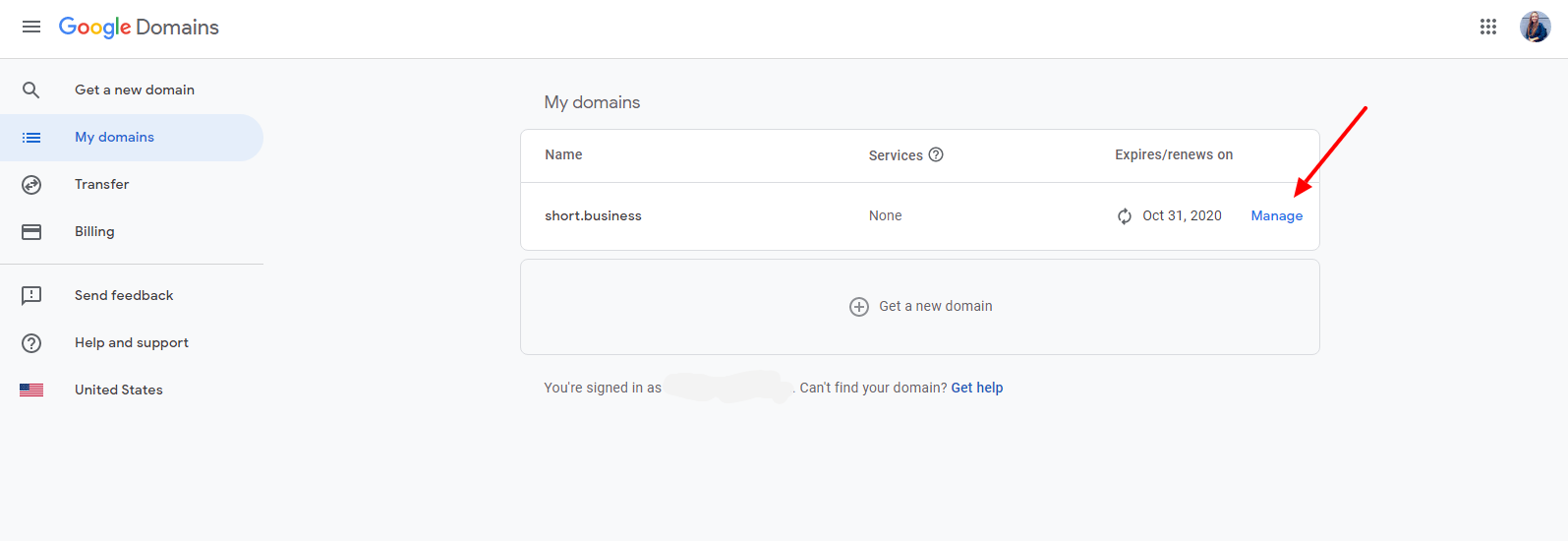 Short.cm DNS google domains