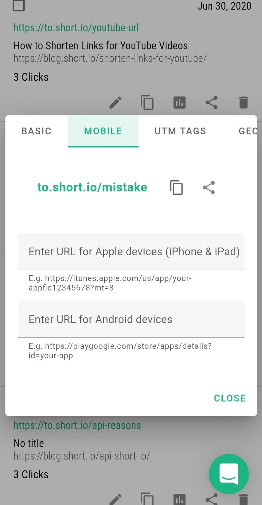 shortio-android-app