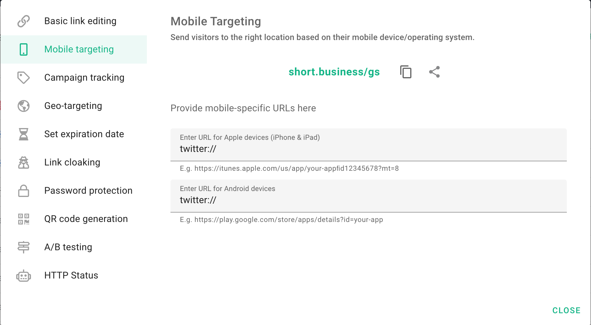 shortio-twitter-mobile-links