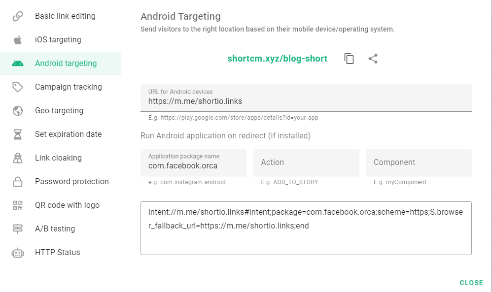 shortio-android-targeting