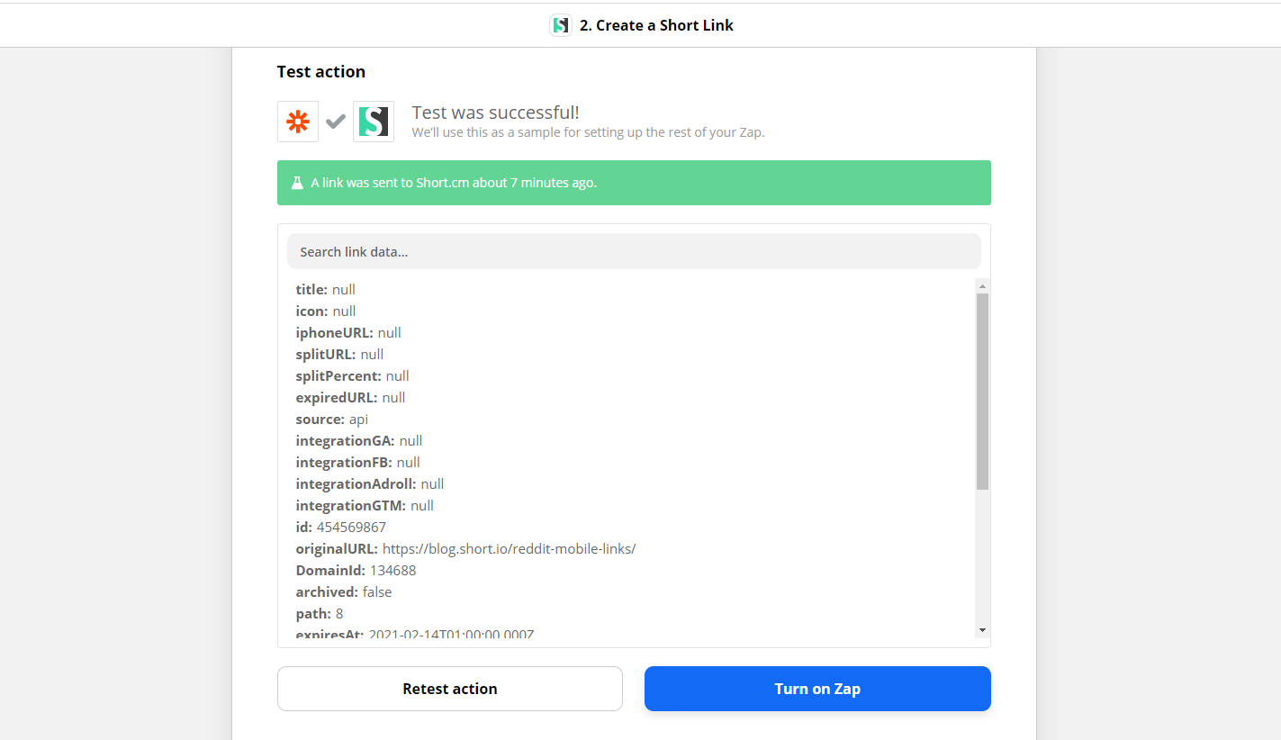 zapier-shortio