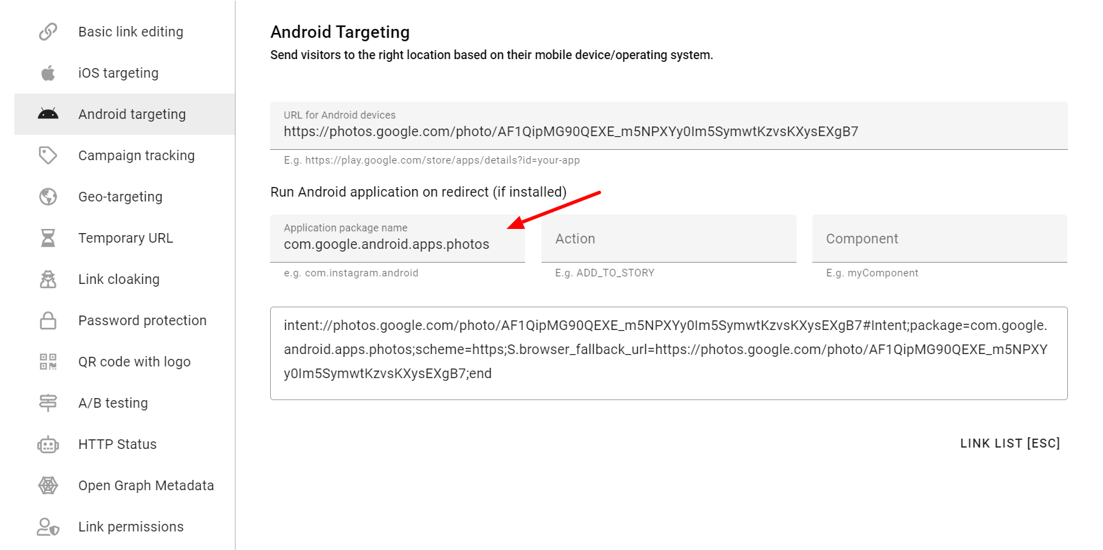 shortio-android-targeting
