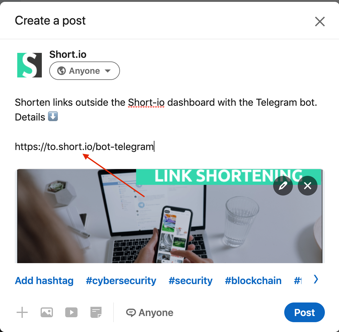 linkedin-short-links