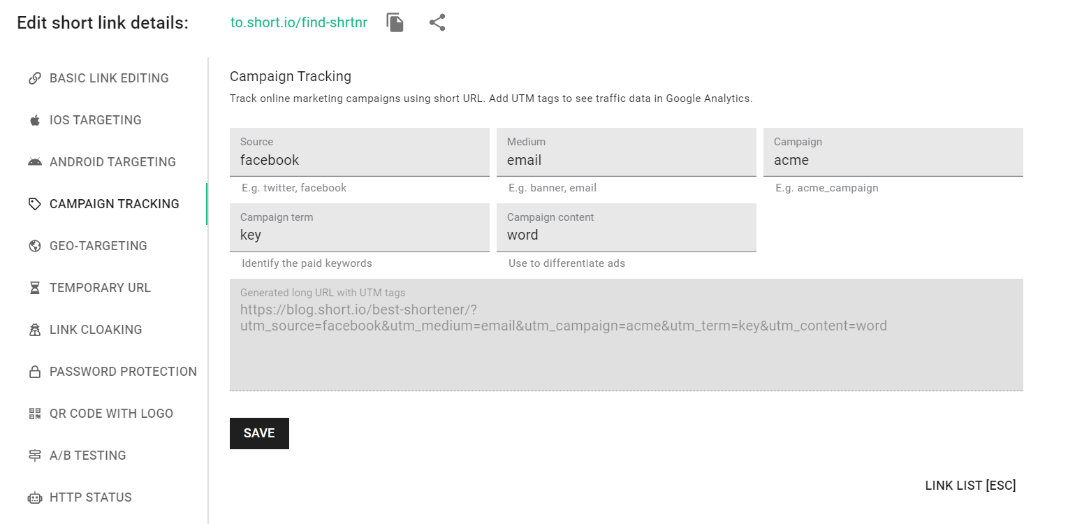 shortio-and-gtm-integration