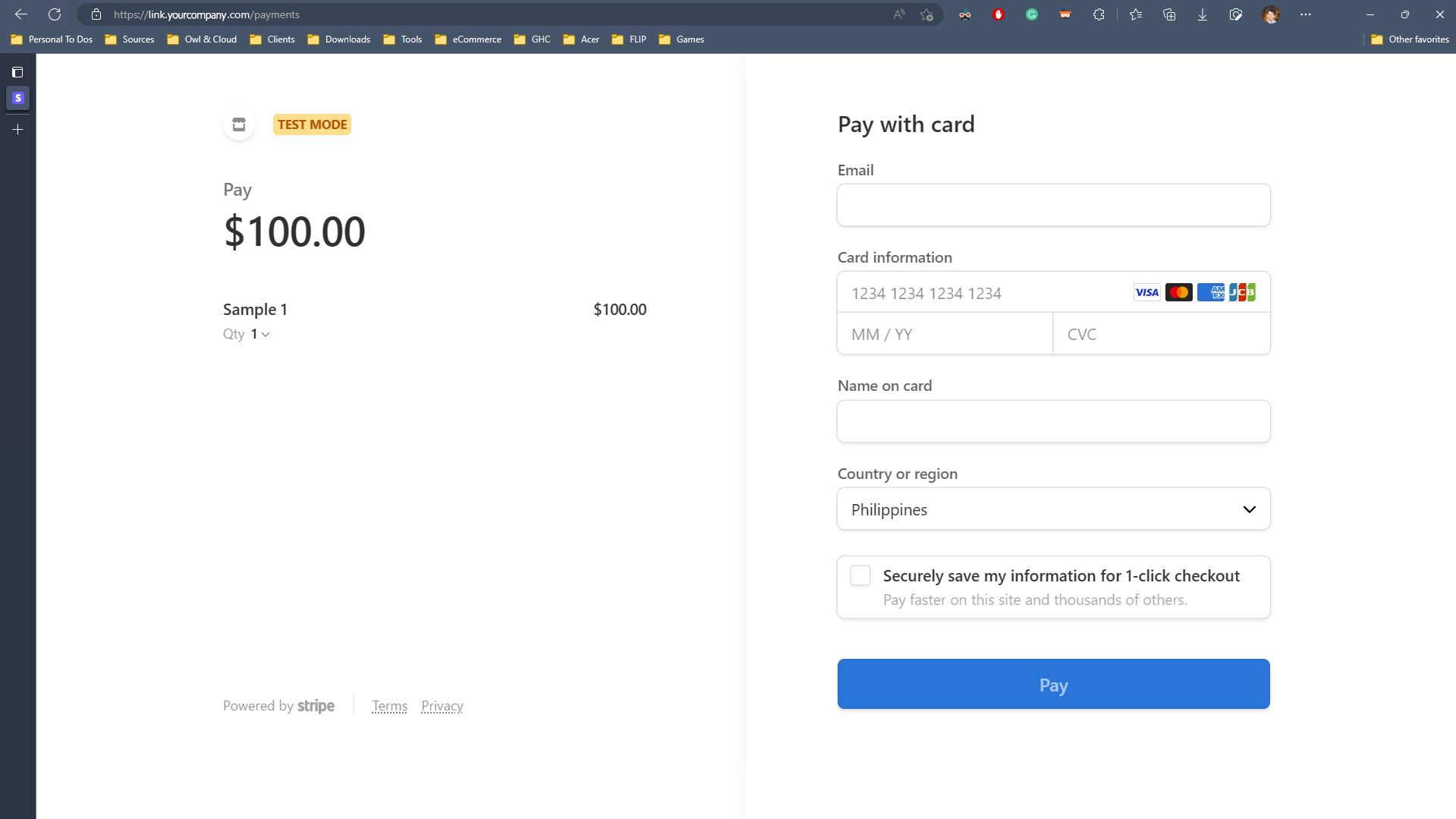 Track a payment link  Stripe Documentation