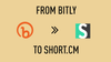 Is Bitly enterprise too expensive? Learn how to migrate from Bitly to Short.cm.