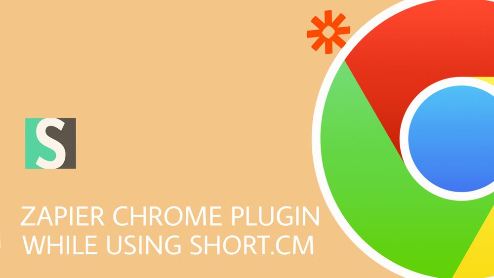 Short.cm and Zapier Google Extension How to use