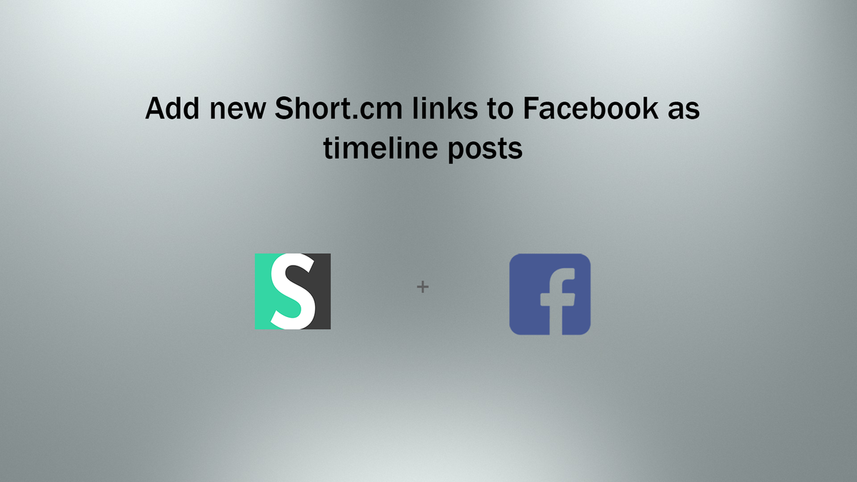 Short.cm and Facebook Zap