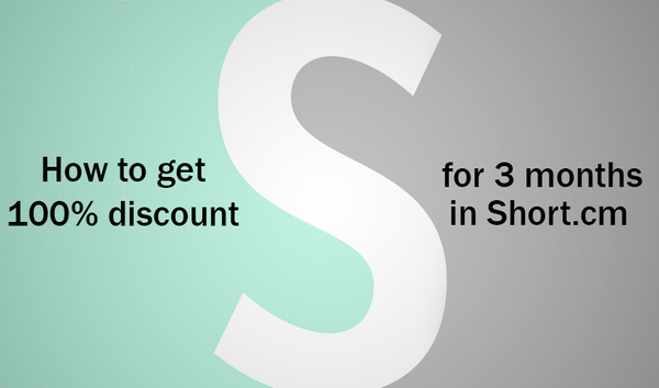How to get 100% for 3 months in Short.cm