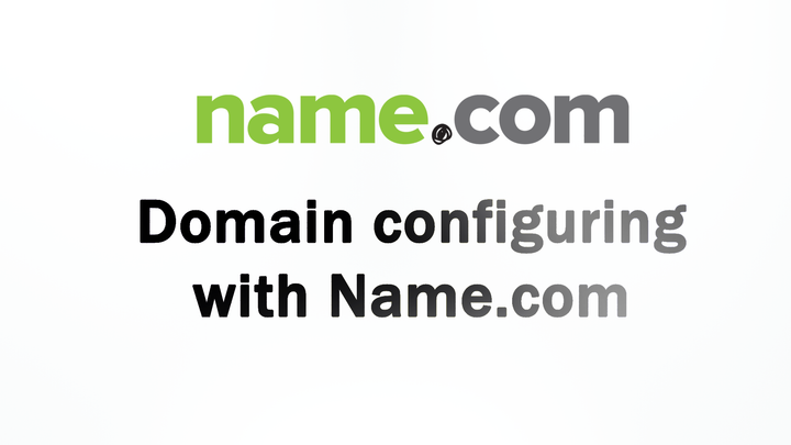 How to configure a domain with Name.com