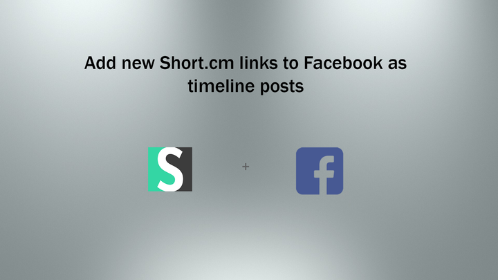 Short.cm and Facebook Zap