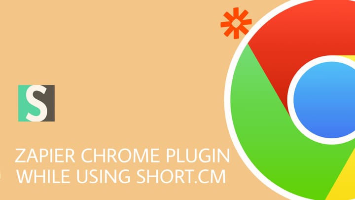 Short.cm and Zapier Google Extension: How to use